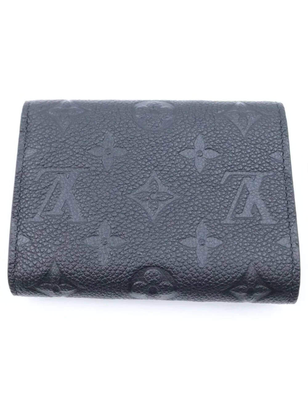 Louis Vuitton Monogram Empreinte Portefeuille Victorine Compact Wallet Leather